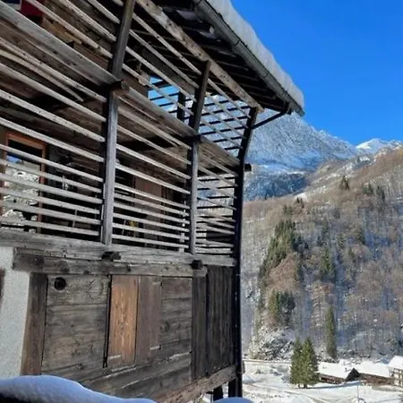 Cozy 500 Years Old Walser 公寓 *